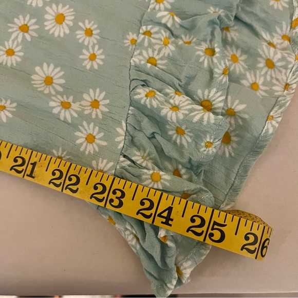 Faithfull the Brand Frankie Seafoam Blue Zhoe Floral Print Jumpsuit - Picture 16 of 16